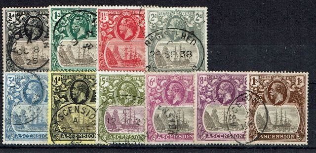 Image of Ascension SG 10/18 FU British Commonwealth Stamp